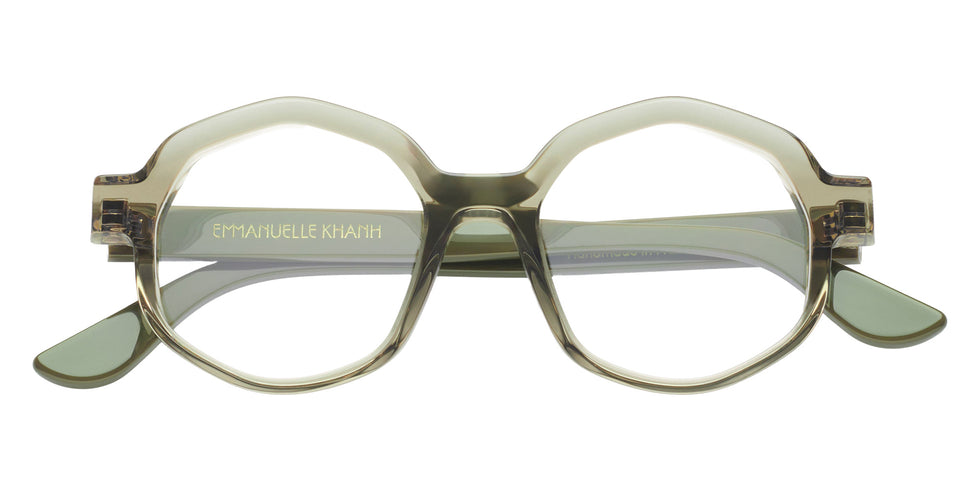 Emmanuelle Khanh® CEREMONY Eyeglasses EK CEREMONY-3475 47 - Cristal Olive