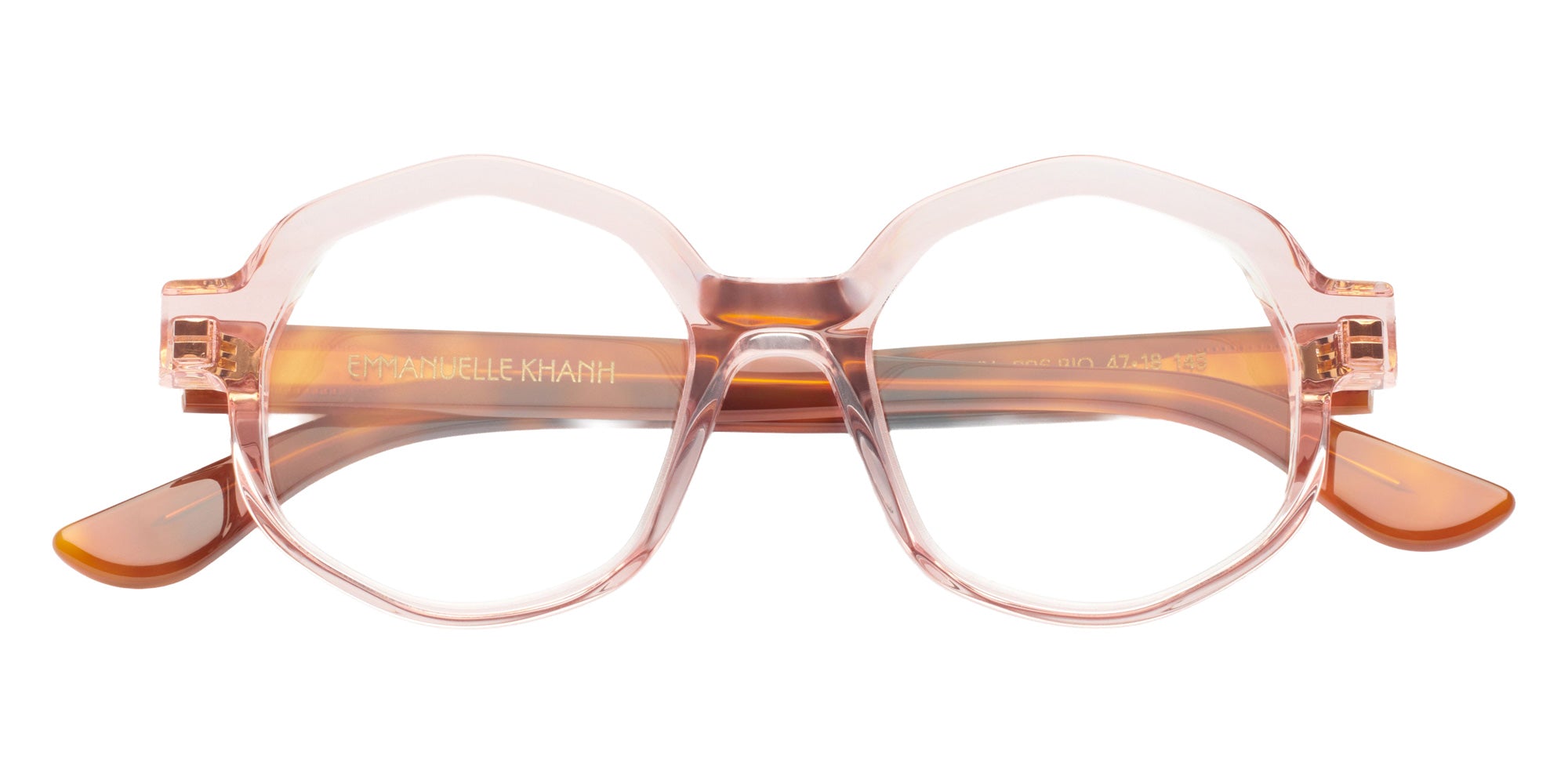 Emmanuelle Khanh® CEREMONY Eyeglasses EK CEREMONY-396 47 - Rose Dust
