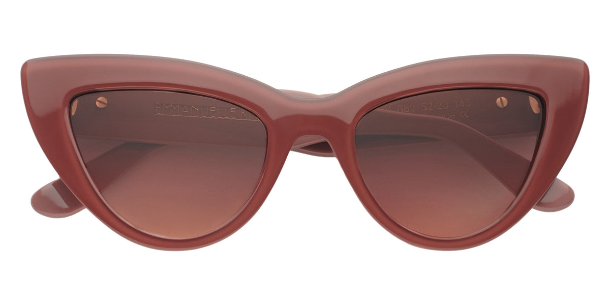 Emmanuelle Khanh® CHERRY Sunglasses EK CHERRY-682 52 - Glossy Siena