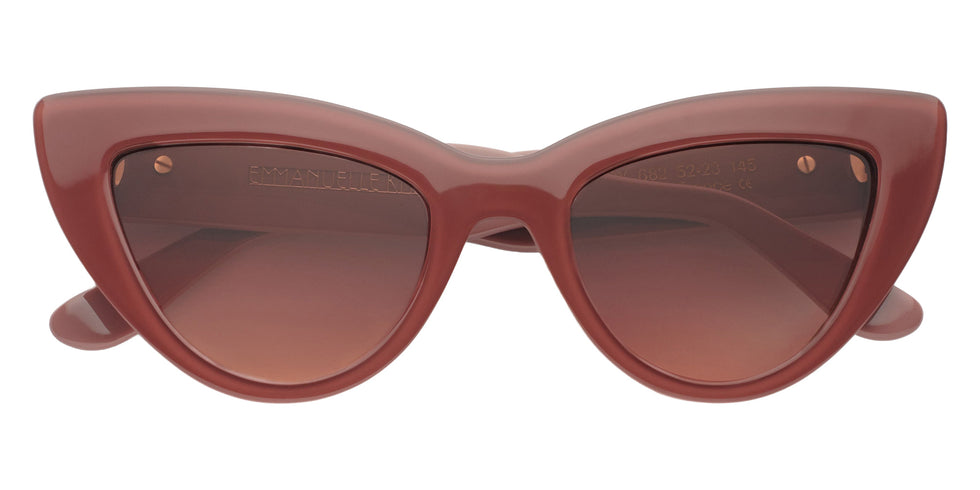 Emmanuelle Khanh® CHERRY Sunglasses EK CHERRY-682 52 - Glossy Siena