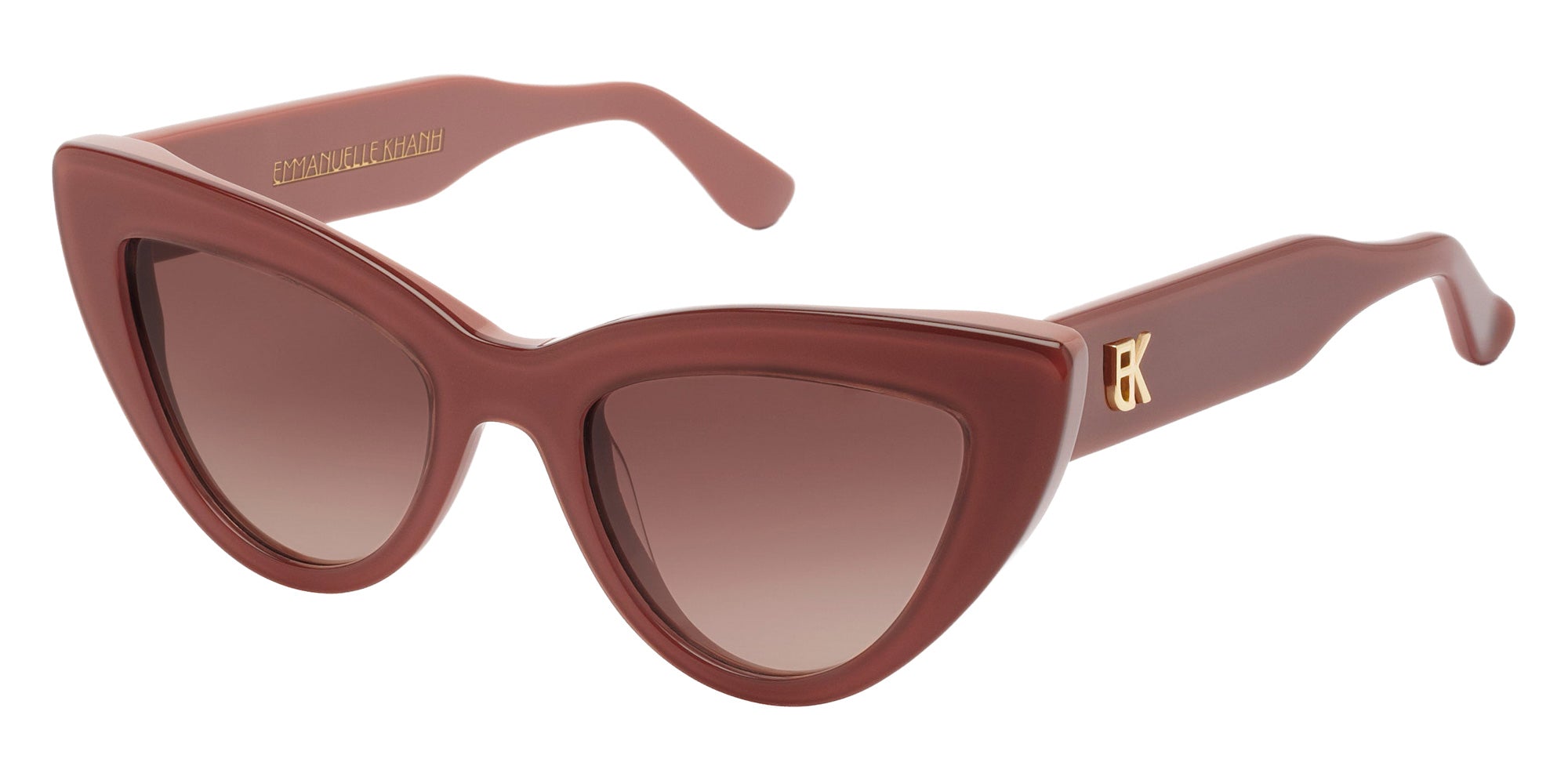 Emmanuelle Khanh® CHERRY Sunglasses EK CHERRY-682 52 - Glossy Siena