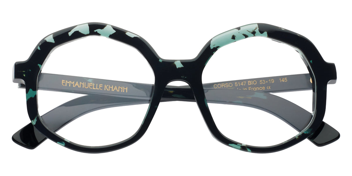 Emmanuelle Khanh® CORSO Eyeglasses EK CORSO-5147 53 - Eclat Vert Bio
