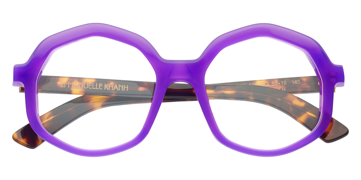 Emmanuelle Khanh® CORSO Eyeglasses EK CORSO-600 53 - Ultraviolet