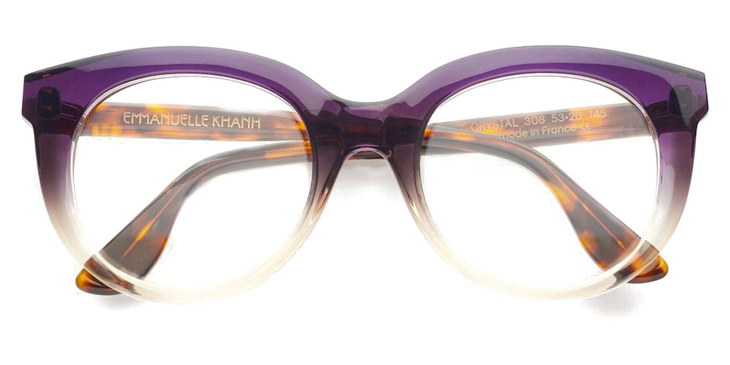 Emmanuelle Khanh® EK CRYSTAL Cat-Eye Eyeglasses - EuroOptica