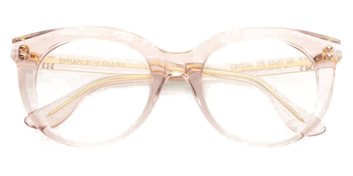 Emmanuelle Khanh® EK CRYSTAL EK CRYSTAL 316 53 - 316 - Pale Pink Eyeglasses