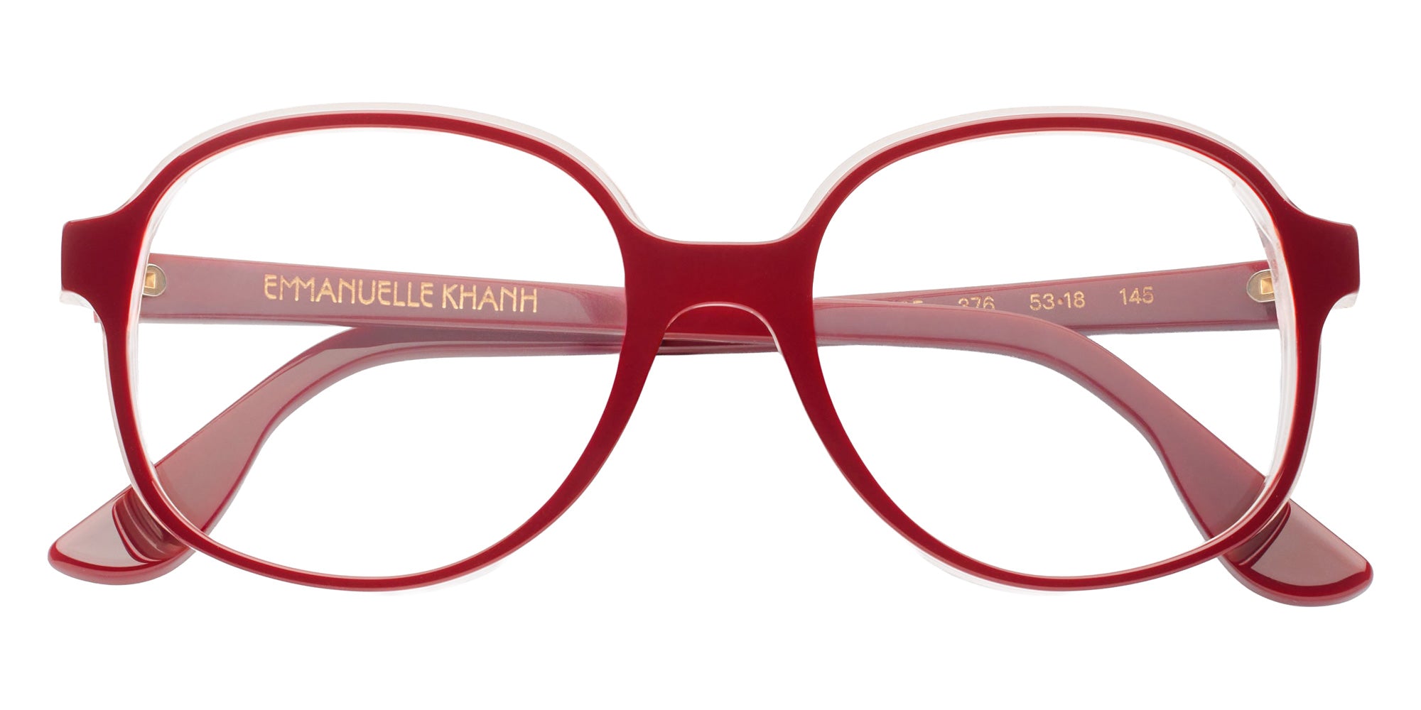 Emmanuelle Khanh® DESIRE Eyeglasses EK DESIRE-376 53 - Shadow Bordeaux