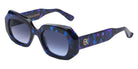 Emmanuelle Khanh® DIXIE Sunglasses EK DIXIE-281 49 - Ecaille Nacre Bleue