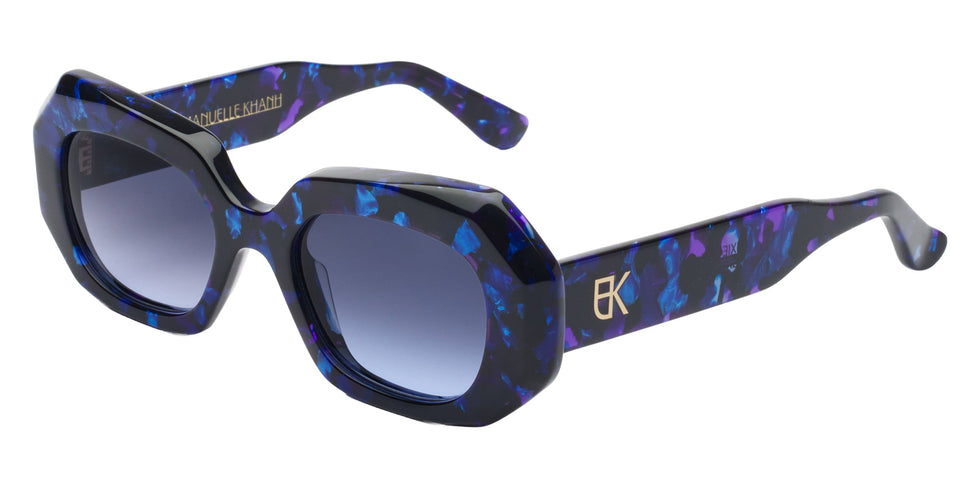 Emmanuelle Khanh® DIXIE Sunglasses EK DIXIE-281 49 - Ecaille Nacre Bleue