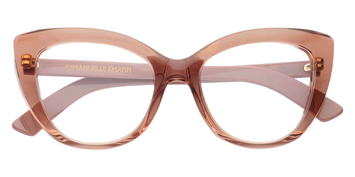 Emmanuelle Khanh® DOMO Eyeglasses EK DOMO-2482 54 - Cristal Siena