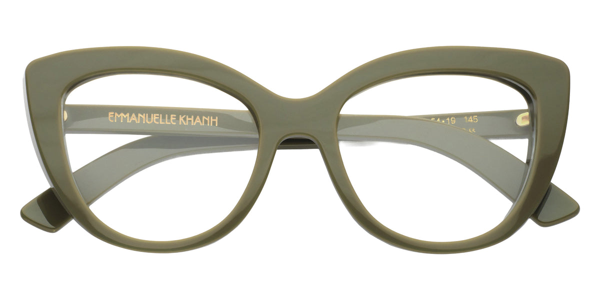 Emmanuelle Khanh® DOMO Eyeglasses EK DOMO-375 54 - Olive