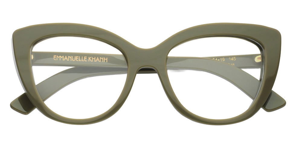 Emmanuelle Khanh® DOMO Eyeglasses EK DOMO-375 54 - Olive