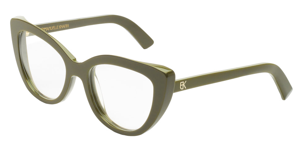 Emmanuelle Khanh® DOMO Eyeglasses EK DOMO-375 54 - Olive
