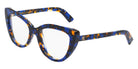 Emmanuelle Khanh® DOMO Eyeglasses EK DOMO-91 54 - Bleu Mouchete