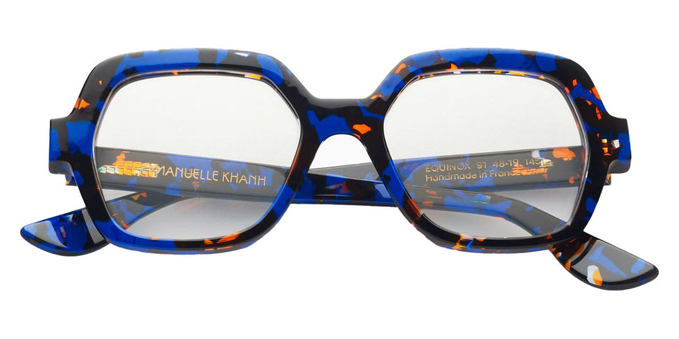 Emmanuelle Khanh® EK EQUINOX EK EQUINOX 91 48 - 91 - Blue Tortoise Eyeglasses