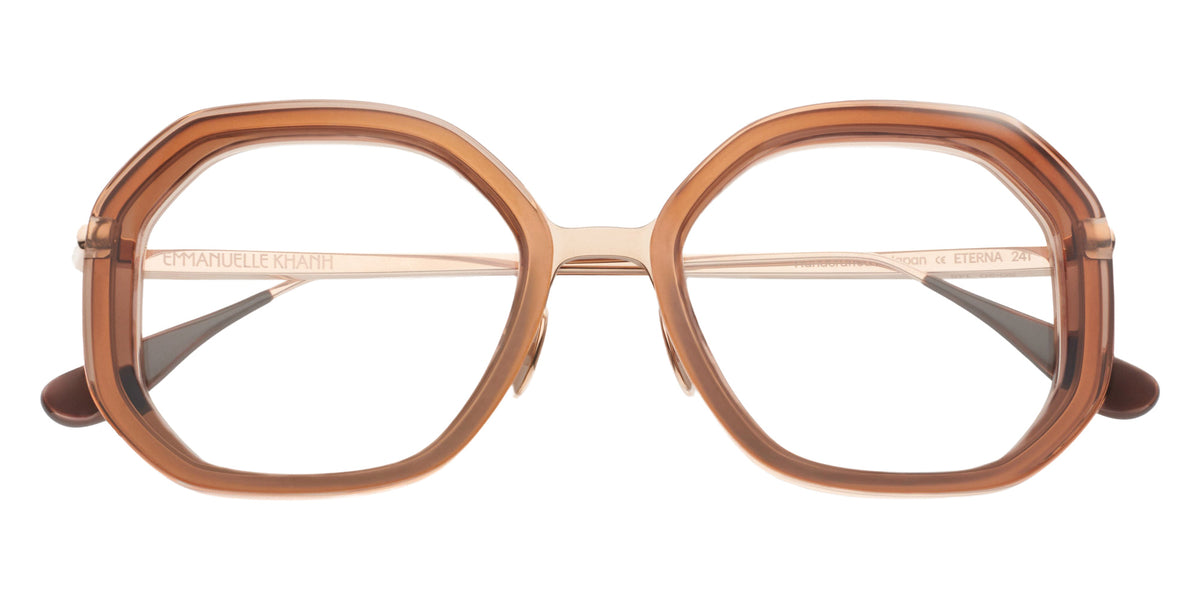 Emmanuelle Khanh® ETERNA Eyeglasses EK ETERNA-241 47 - Cristal Siena