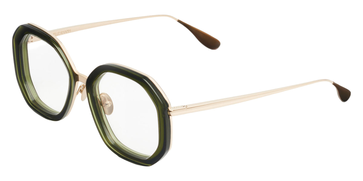 Emmanuelle Khanh® ETERNA Eyeglasses EK ETERNA-349 47 - Cristal Olive