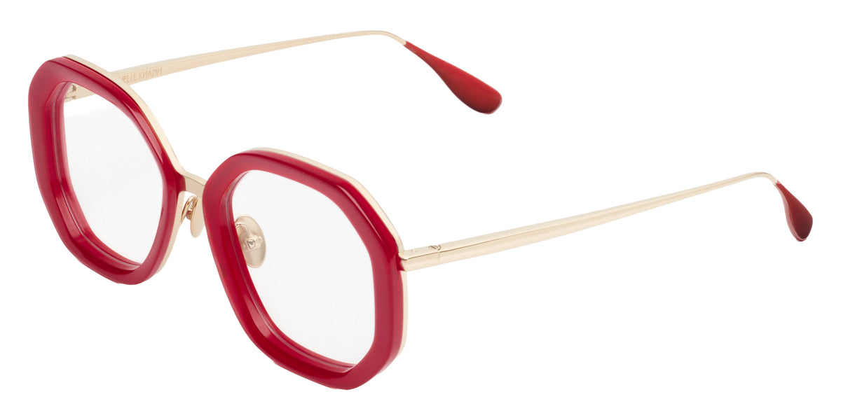 Emmanuelle Khanh® ETERNA Eyeglasses EK ETERNA-506 47 - Glossy Rouge