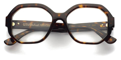 Emmanuelle Khanh® EK FAME EK FAME X-18 55 - X-18 - Bronze Tortoise Eyeglasses