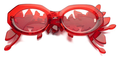 Emmanuelle Khanh® EK FLEUR EK FLEUR 2 52 - 2 - Coral Red Sunglasses
