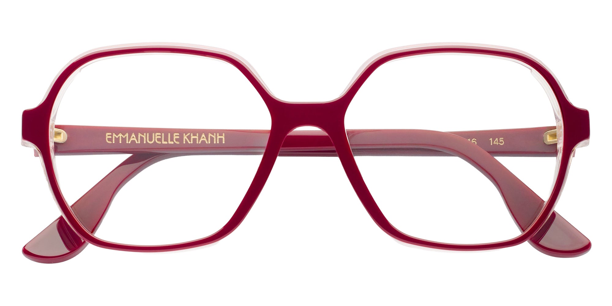 Emmanuelle Khanh® FOREVER Eyeglasses EK FOREVER-376 55 - Shadow Bordeaux