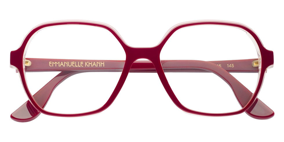 Emmanuelle Khanh® FOREVER Eyeglasses EK FOREVER-376 55 - Shadow Bordeaux