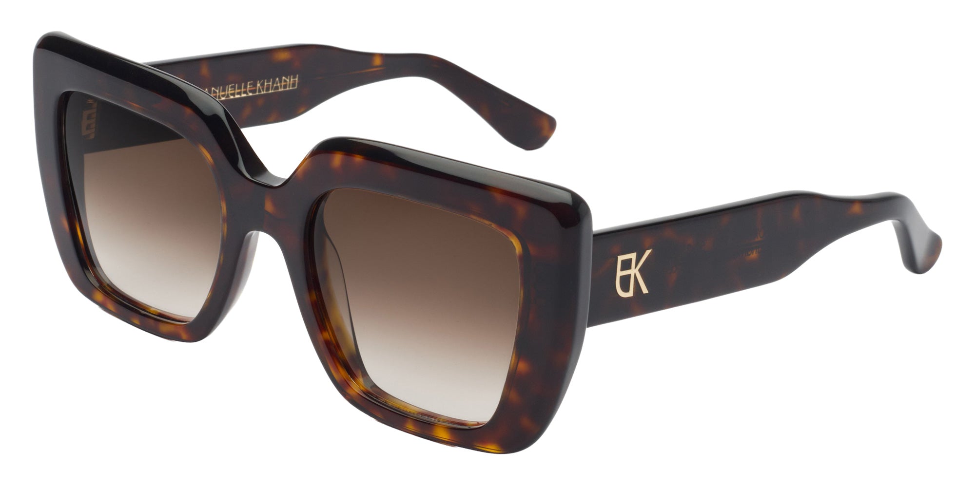 Emmanuelle Khanh® FOXY Sunglasses EK FOXY-36 52 - Classique Havana Bio