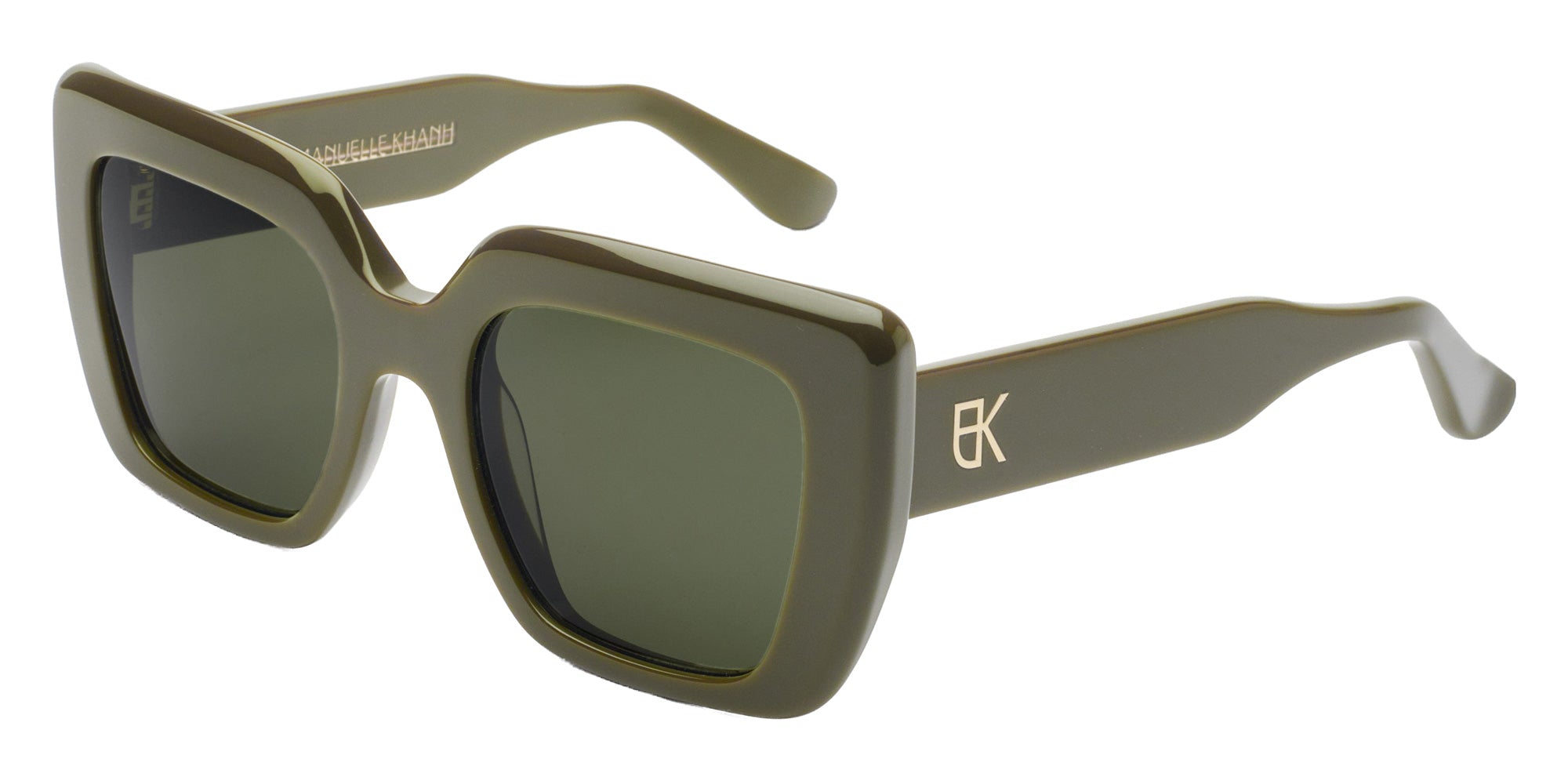 Emmanuelle Khanh® FOXY Sunglasses EK FOXY-375 52 - Olive