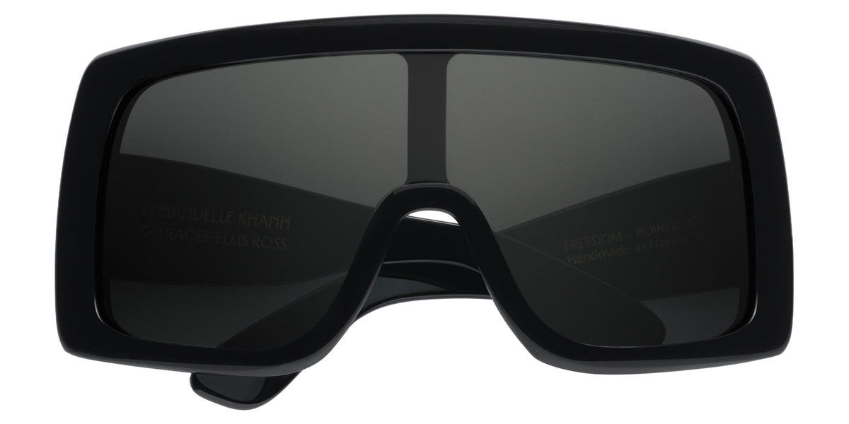 Emmanuelle Khanh® FREEDOM Sunglasses EK FREEDOM-POWER 58 - Noir Bio