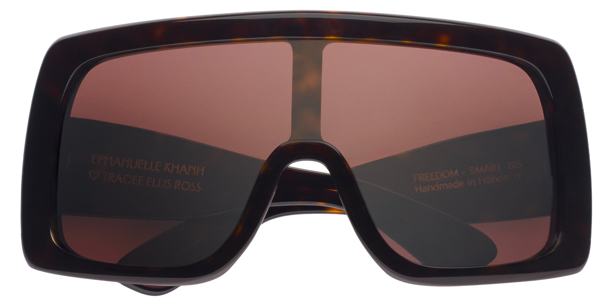 Emmanuelle Khanh® FREEDOM Sunglasses EK FREEDOM-SMART 58 - Classique Havana Bio