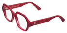Emmanuelle Khanh® GLORY Eyeglasses EK GLORY-181 53 - Moire Bordeaux