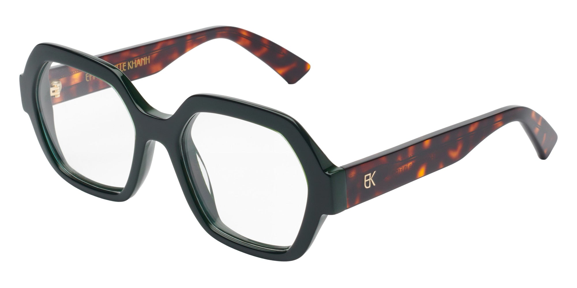 Emmanuelle Khanh® GLORY Eyeglasses EK GLORY-3518 53 - Glossy Foret
