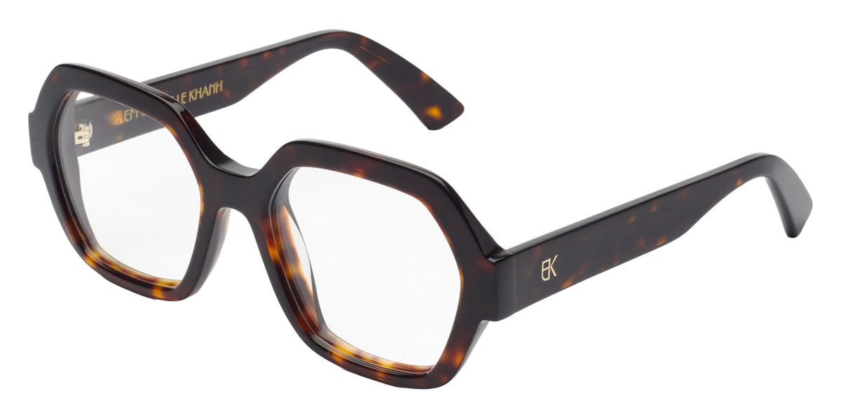 Emmanuelle Khanh® GLORY Eyeglasses EK GLORY-36 53 - Classique Havana Bio