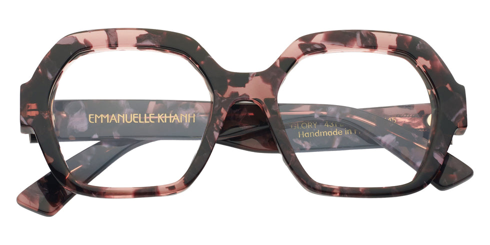 Emmanuelle Khanh® GLORY Eyeglasses EK GLORY-431 53 - Eclat Rose Nacre Bio