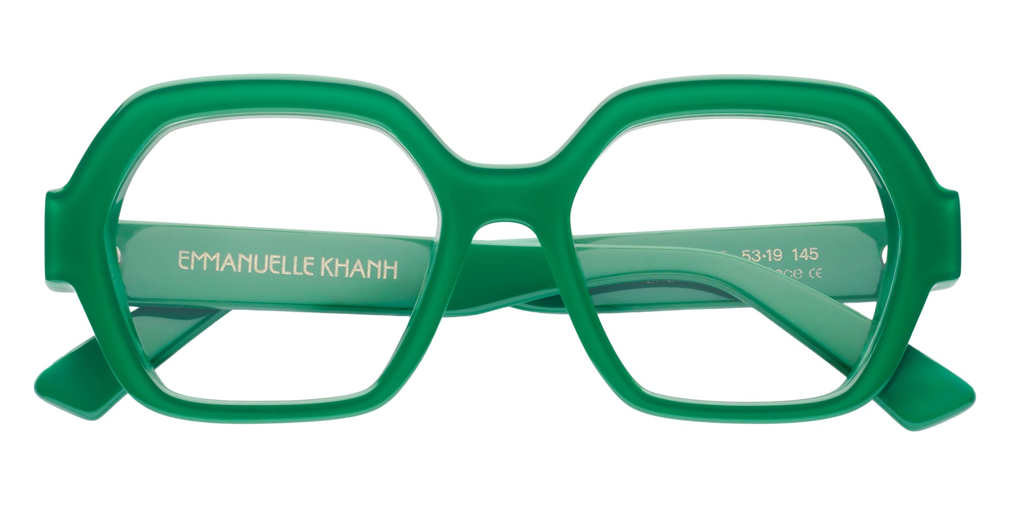 Emmanuelle Khanh® GLORY Eyeglasses EK GLORY-565 53 - Glossy Prairie