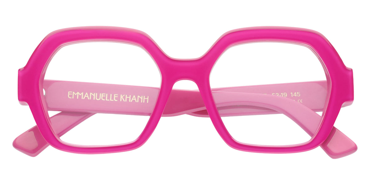 Emmanuelle Khanh® GLORY Eyeglasses EK GLORY-757 53 - Glossy Rose