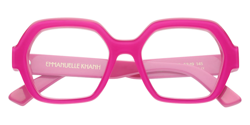 Emmanuelle Khanh® GLORY Eyeglasses EK GLORY-757 53 - Glossy Rose