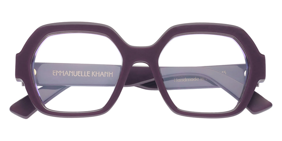 Emmanuelle Khanh® GLORY Eyeglasses EK GLORY-968 53 - Laque Mure