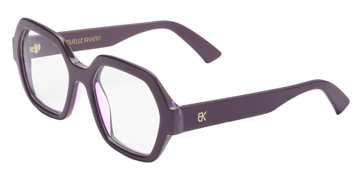 Emmanuelle Khanh® GLORY Eyeglasses EK GLORY-968 53 - Laque Mure