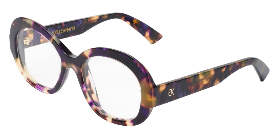 Emmanuelle Khanh® HEAVEN Eyeglasses EK HEAVEN-15 52 - Ecaille Nacre Violette