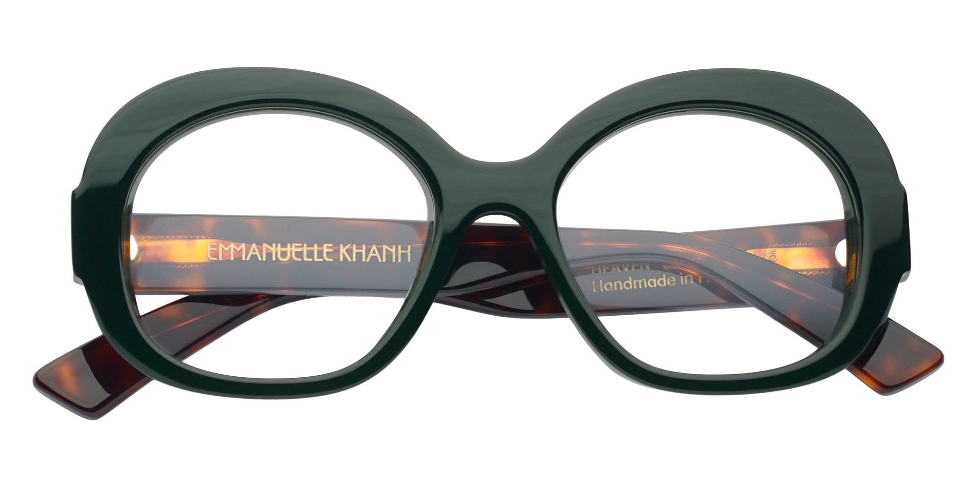 Emmanuelle Khanh® HEAVEN Eyeglasses EK HEAVEN-3518 52 - Glossy Foret