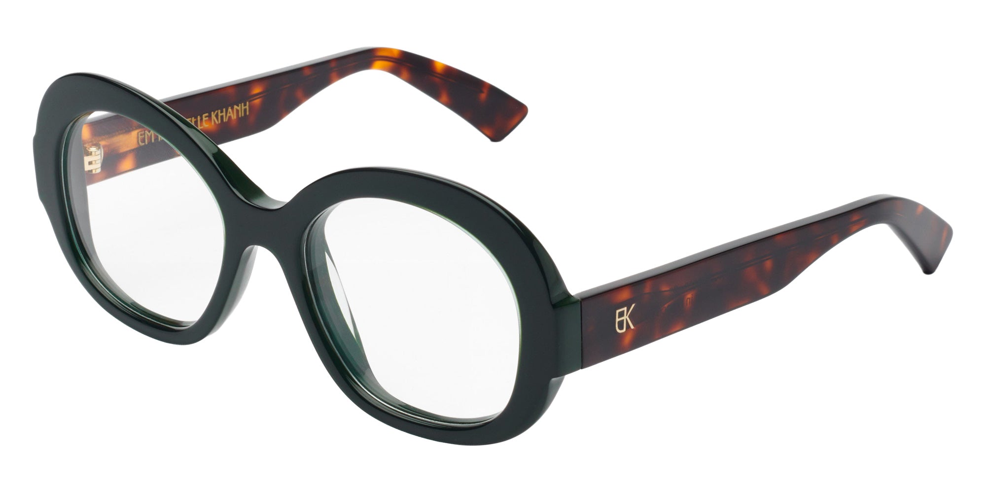 Emmanuelle Khanh® HEAVEN Eyeglasses EK HEAVEN-3518 52 - Glossy Foret