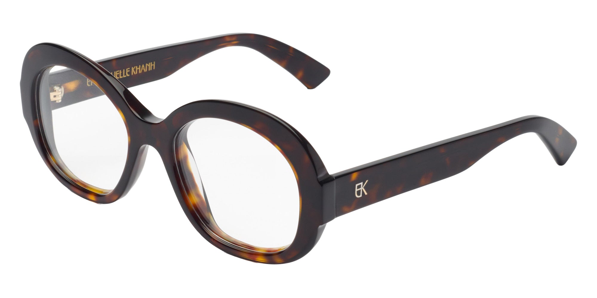 Emmanuelle Khanh® HEAVEN Eyeglasses EK HEAVEN-36 52 - Classique Havana Bio