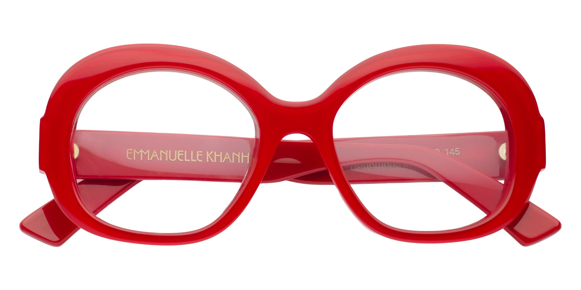 Emmanuelle Khanh® HEAVEN Eyeglasses EK HEAVEN-506 52 - Glossy Rouge