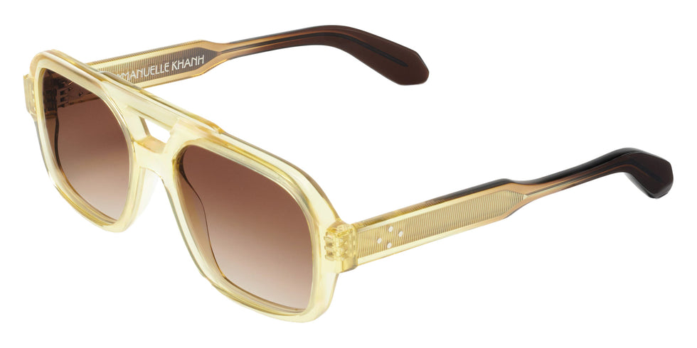 Emmanuelle Khanh® HERO Sunglasses EK HERO-141 57 - Citrine
