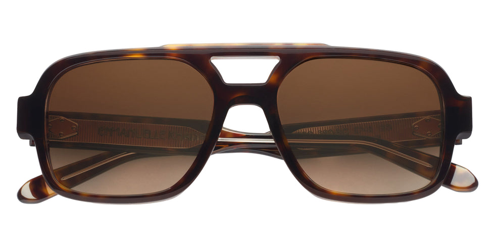 Emmanuelle Khanh® HERO Sunglasses EK HERO-360 57 - Classique Havana Bio