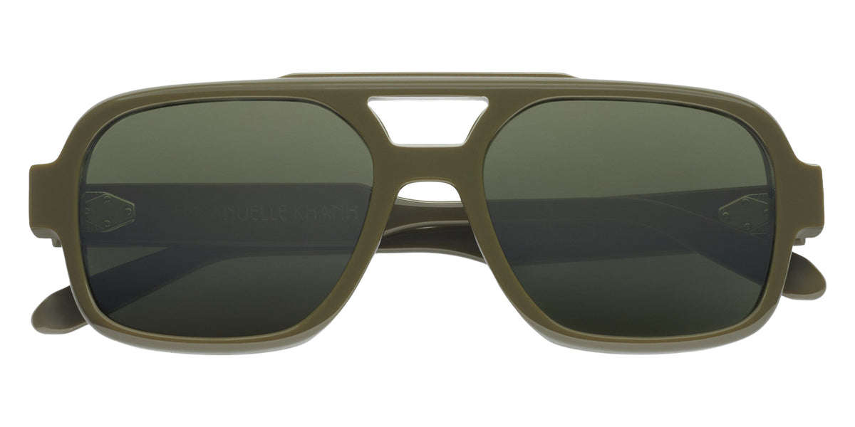 Emmanuelle Khanh® HERO Sunglasses EK HERO-375 57 - Olive