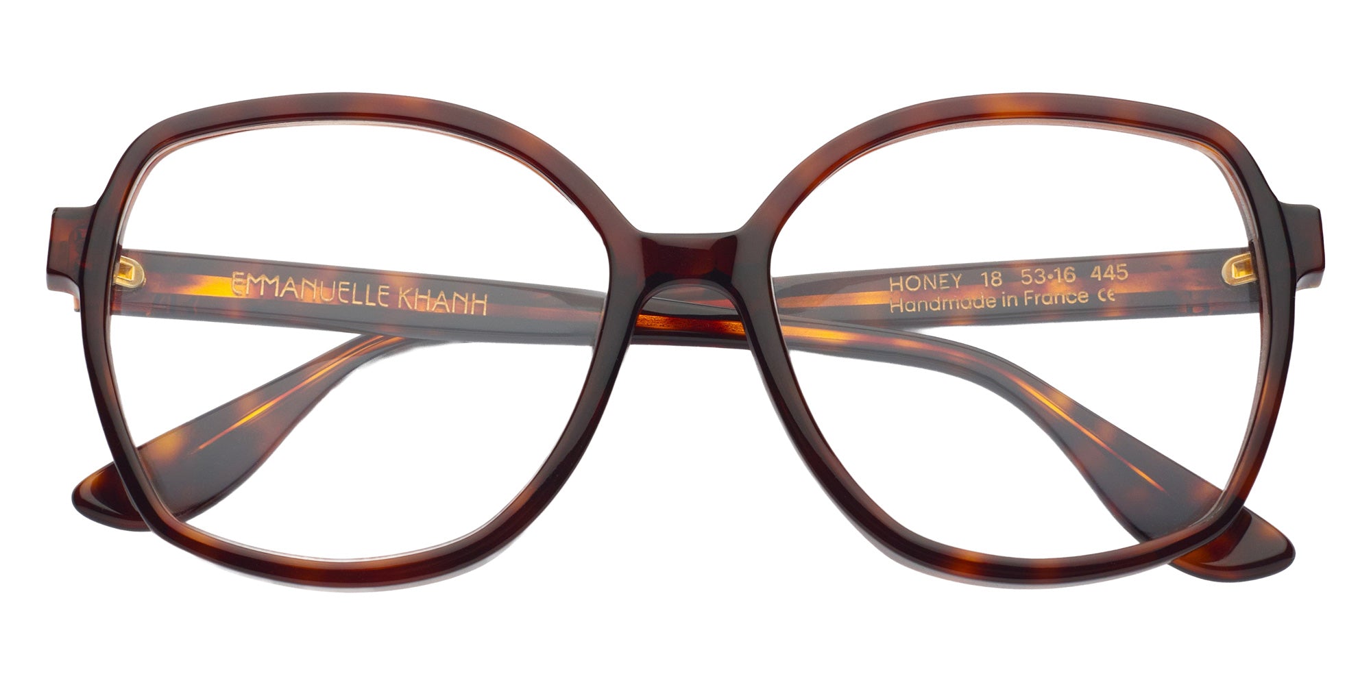 Emmanuelle Khanh® HONEY Eyeglasses EK HONEY-18 55 - Ecaille Foncee