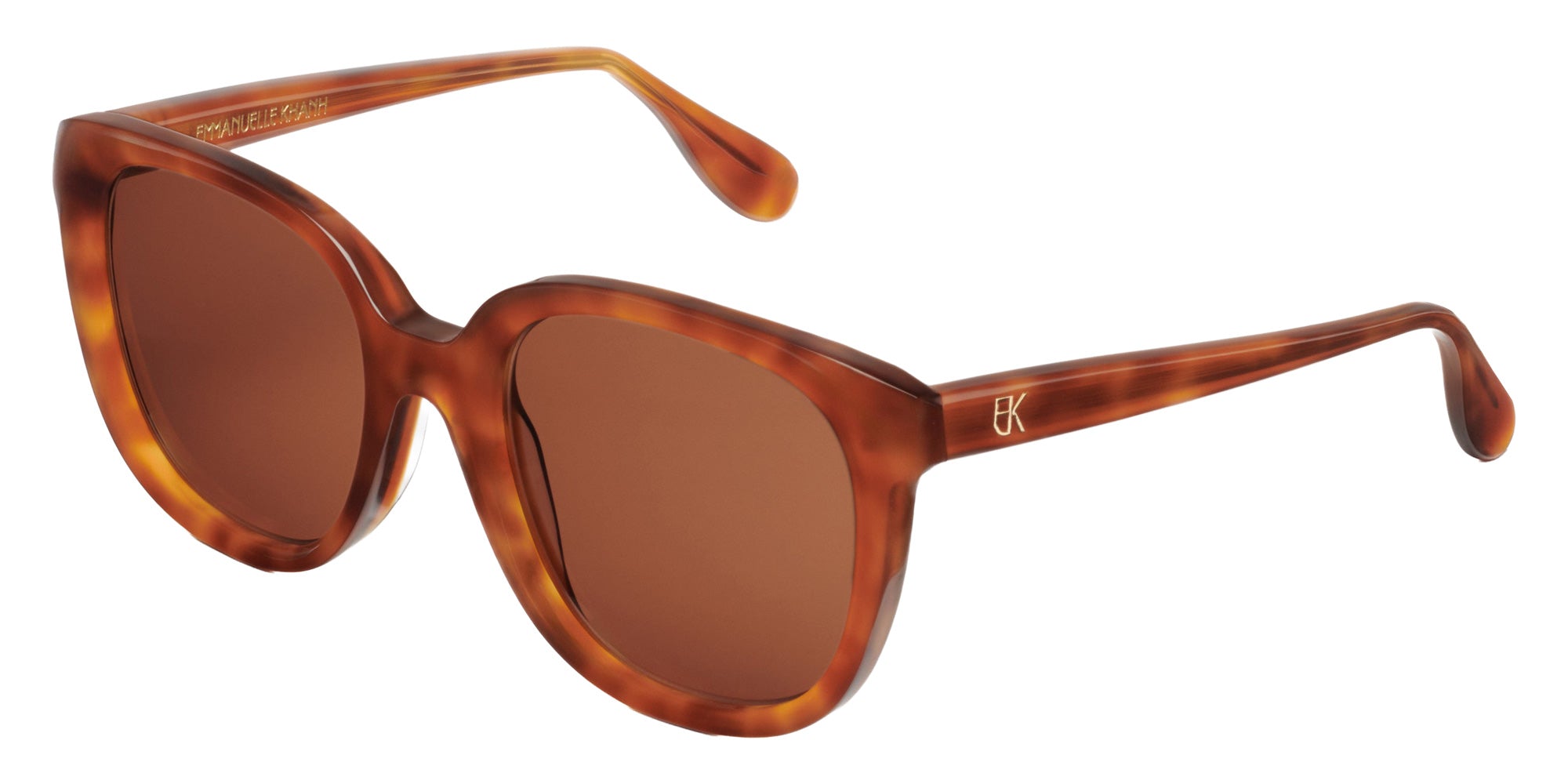 Emmanuelle Khanh® HYDRA Sunglasses EK HYDRA-296 51 - Ecaille Tabac Bio