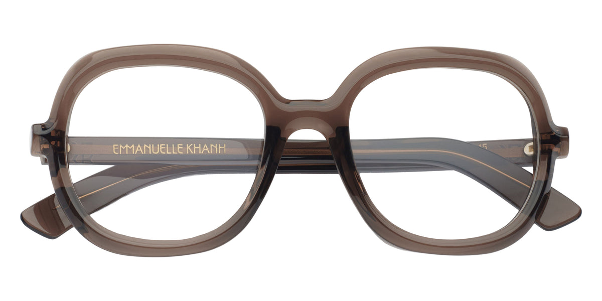 Emmanuelle Khanh® JEANS Eyeglasses EK JEANS-317 53 - Brun Cristal