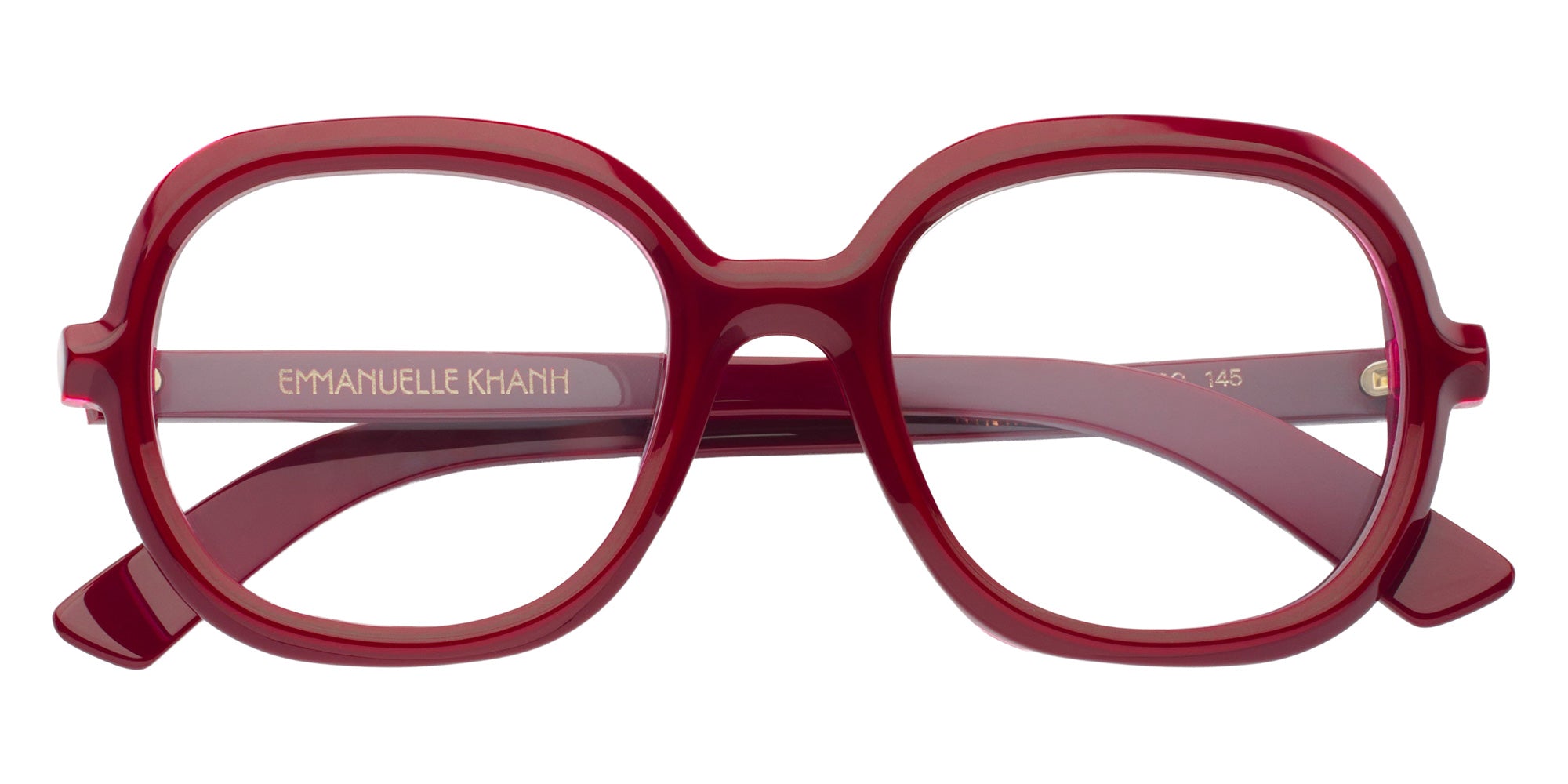 Emmanuelle Khanh® JEANS Eyeglasses EK JEANS-967 53 - Laque Griotte